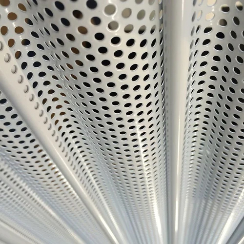 Perforated Rolling Shutter - Material: Aluminum