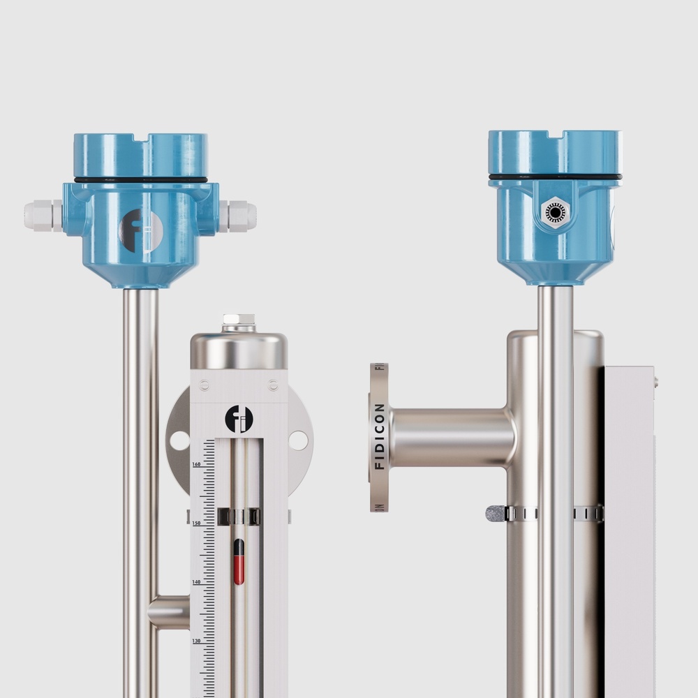 Side Mounted Magnetic Level Indicator With Transmitter - Accuracy: 1 Mg