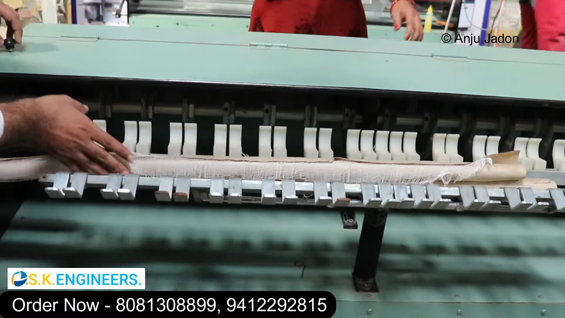 Surgical Bandage Roll Manufacturing Machine - 1000 Rolls/hour Production Capacity | Cotton Gauze Rolling, Medical Dressing Production, 1 Year Warranty