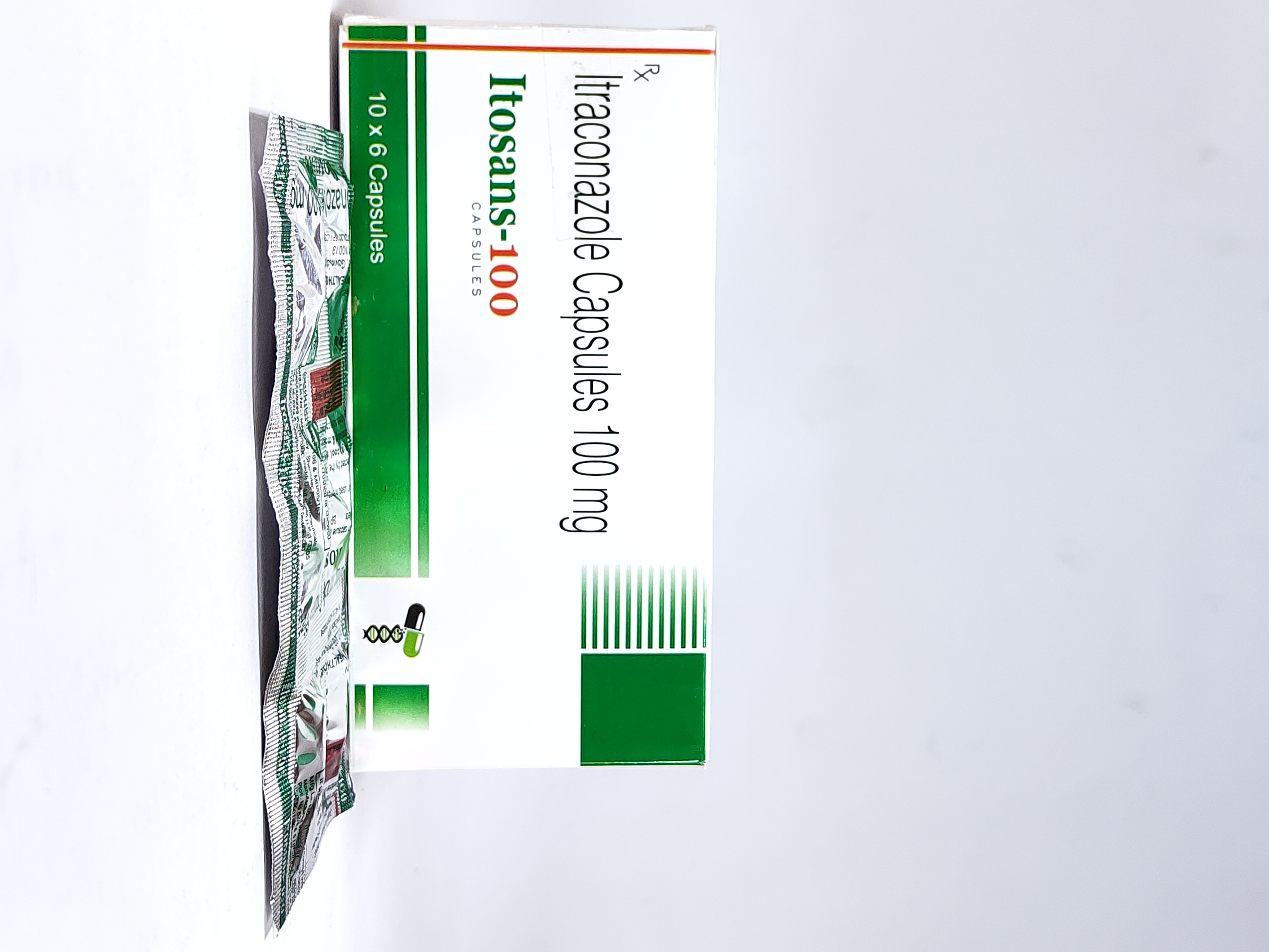 Itraconazole Capsules - 100mg | Antifungal Treatment For Systemic Mycoses And Dermatophyte Infections