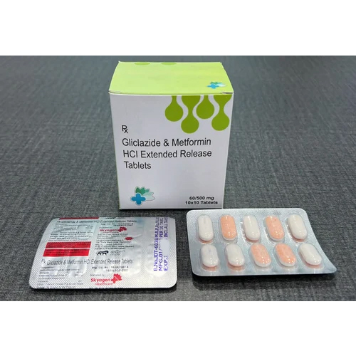 Gliclazide 60Mg And Metformin 500Mg Er Tablets Keep In A Cool & Dry Place
