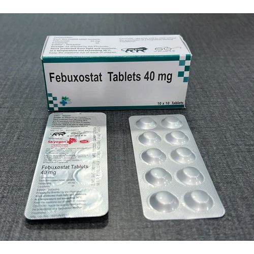 Febuxostat टैबलेट 40mg एक ठंडी और सूखी जगह पर रखें