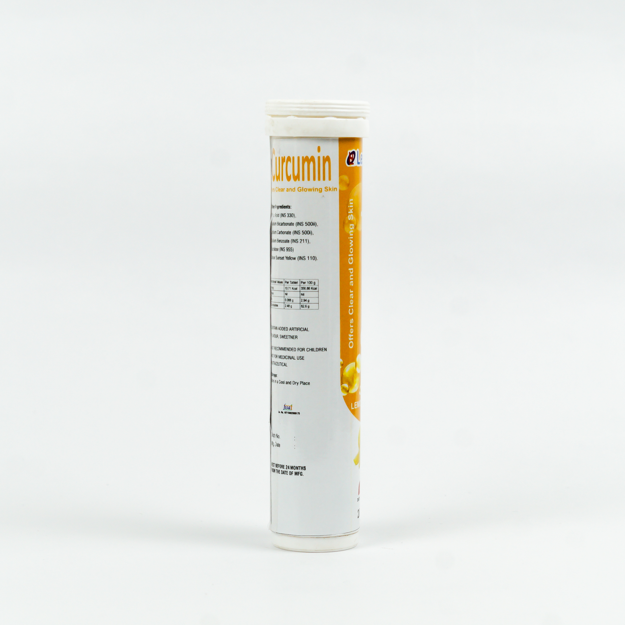 Curcumin Effervescent Tablet - Shelf Life: 24 Months