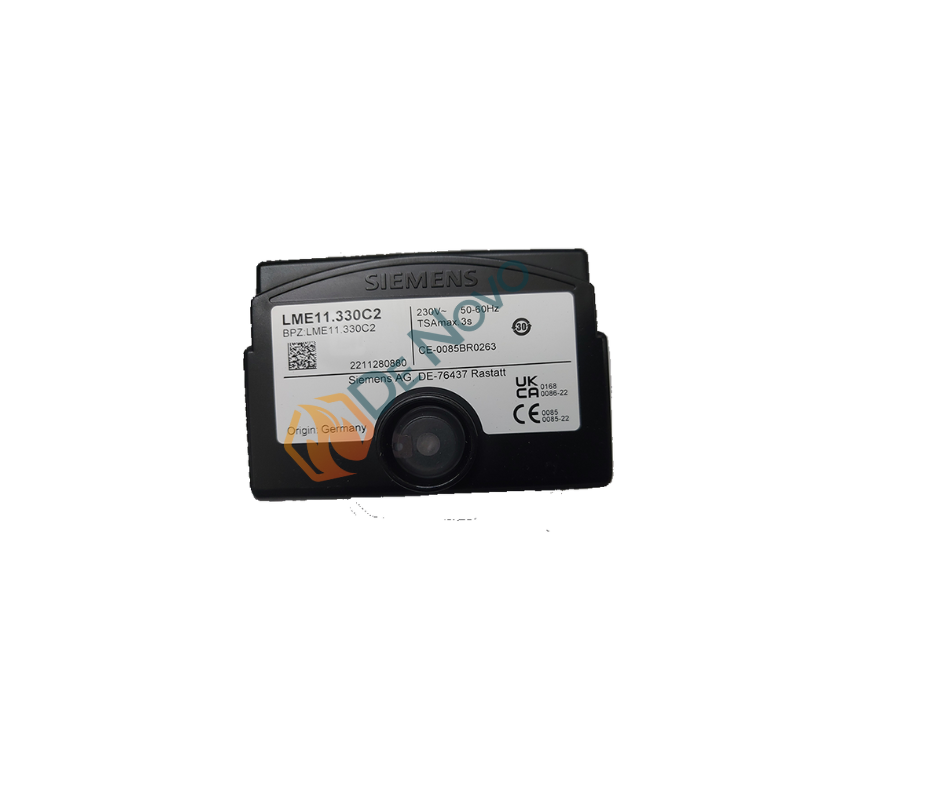 Siemens Lme 11 Gas Burner Controller - New Plastic Design | High Pressure, Black Color, Diverse Sizes, Temperature Regulation & Safety Features