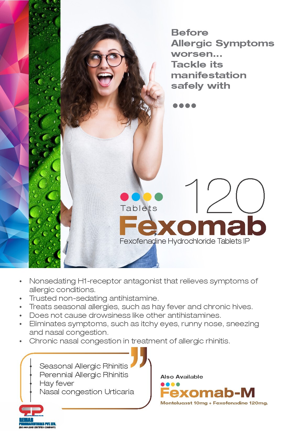 Fexofenadine 120 Mg Tablets Ip General Medicines