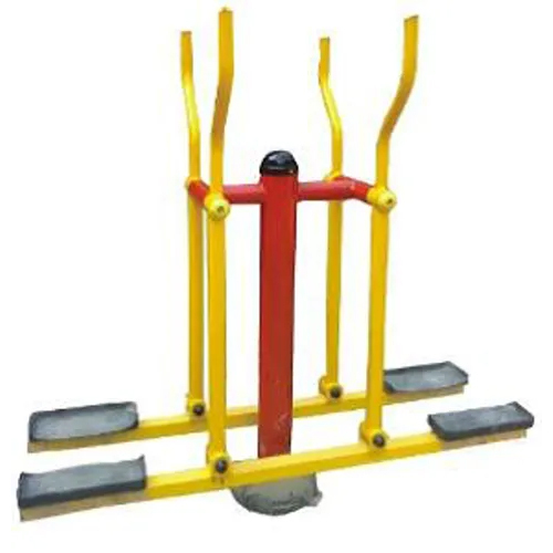 Outdoor Double Gym Cross Trainer Application: Tone Up Muscle