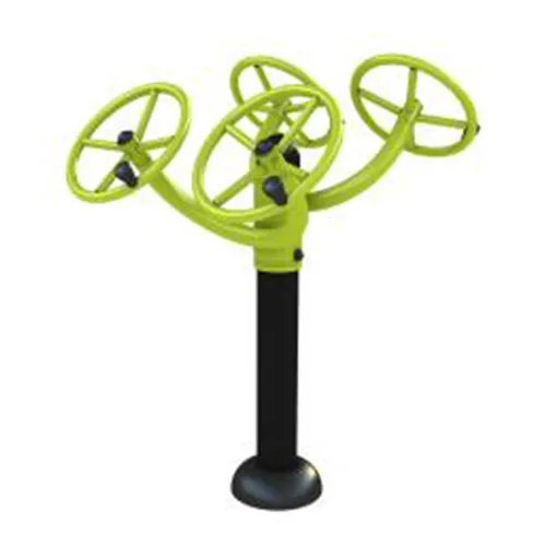 Outdoor Gym Shoulder Wheel Application: Gain Strength