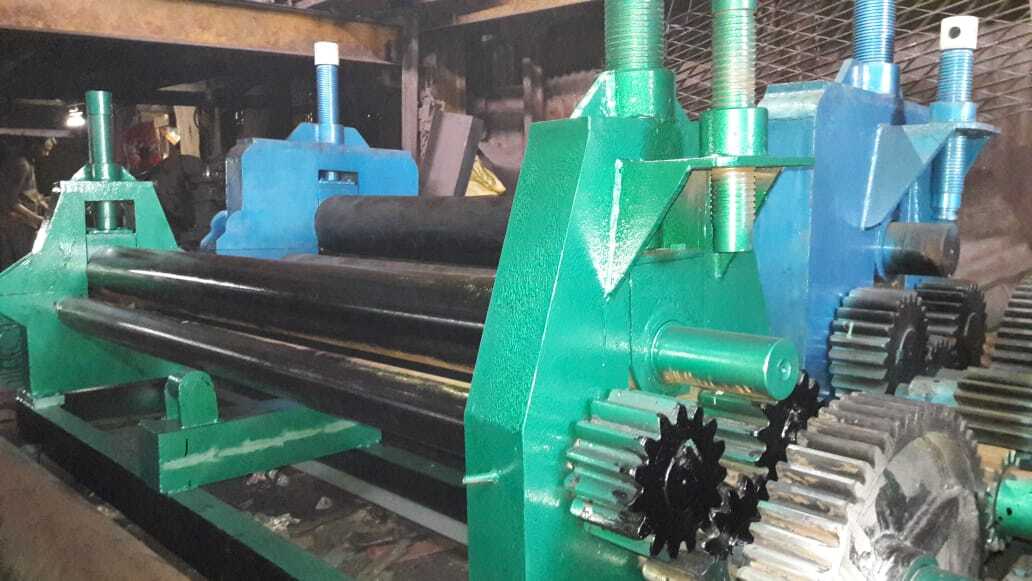 Plate Rolling Machine - Color: Blue