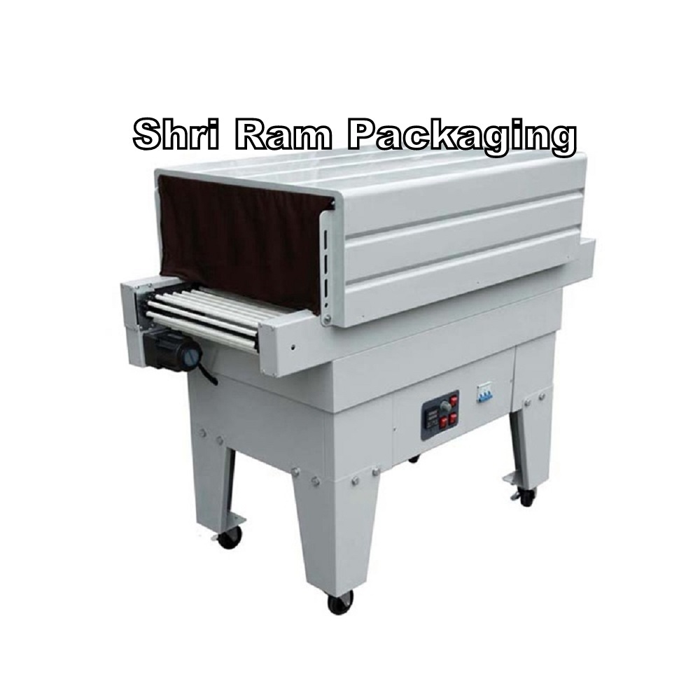 Semi Automatic Shrink Tunnel Machine - Metal, 450x250 Mm Tunnel Size | 220-380v, 10m/min Shrink Speed, Digital Heat Control, User Friendly