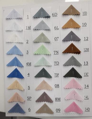 स्कूल यूनिफ़ॉर्म के लिए कॉटन प्लेन शर्टिंग फ़ैब्रिक