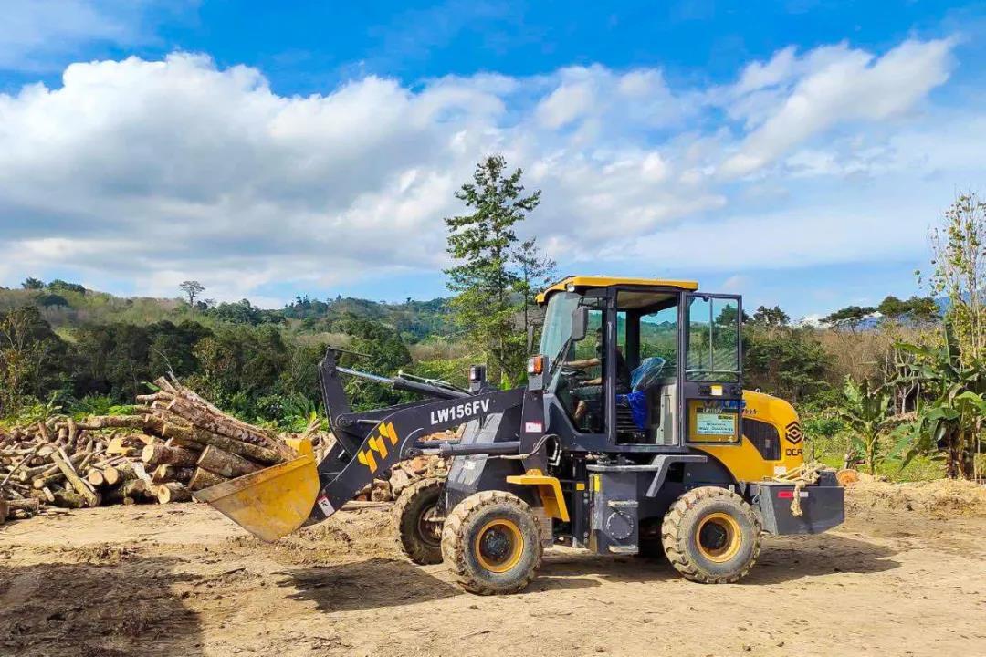 Yellow Xcmg Official Lw156fv China 1.5 Ton Mini Bucket Wheel Loader