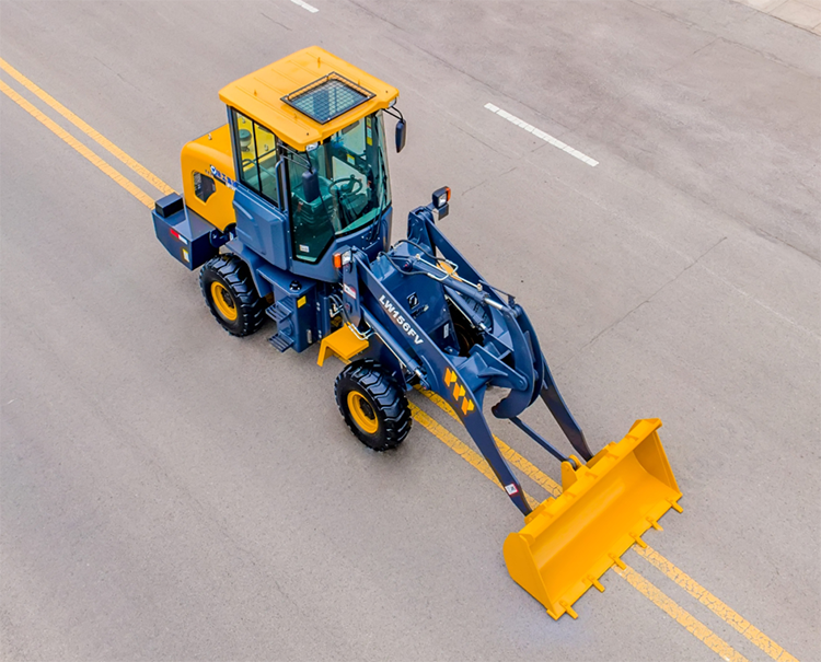 Yellow Xcmg Official Lw156fv China 1.5 Ton Mini Bucket Wheel Loader