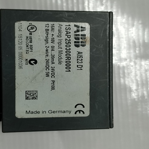 Abb Ai523 D1 1sap250300r0001 Plc Module - Programmable Logic Controller With Advanced Automation Capabilities | Ideal For Industrial Applications