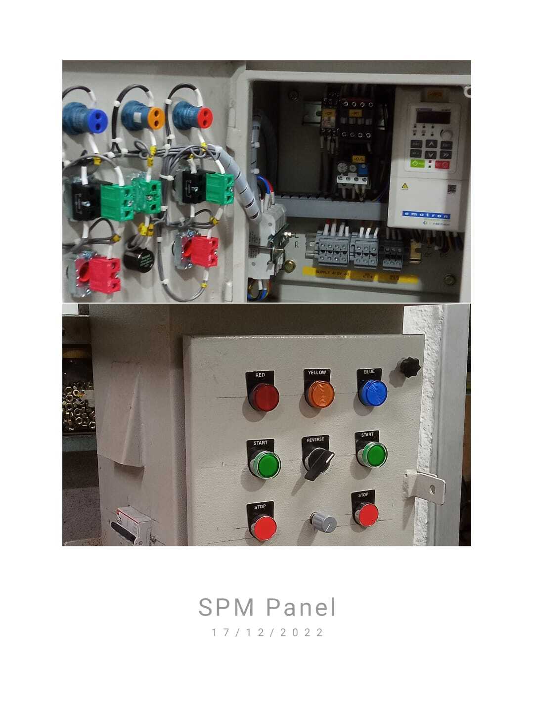 Brand Industrial Control Panel Board Mild Steel 2mm Thickness Ip54