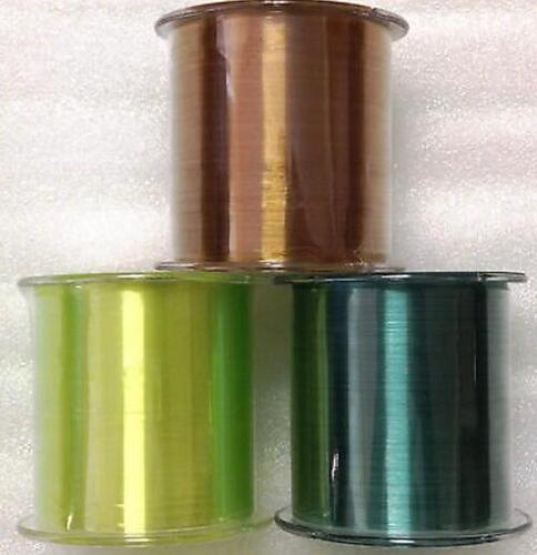 Nylon Copolymer Fishing Line - Durable Nylon Material, Flexible Design, Available in Various Colors | High Tensile Strength, Single Knot Type