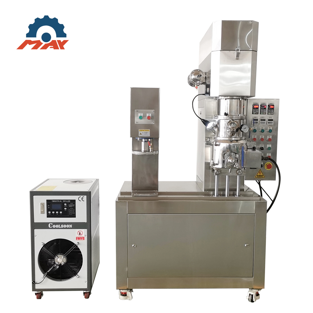 2l Three Shaft Polyurea Glue Mixer With Extruder - Color: Silver