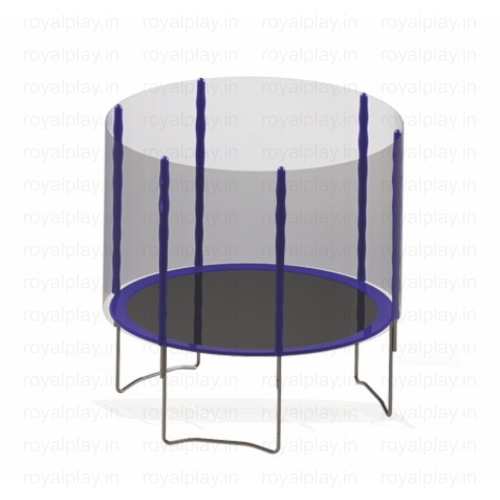Outdoor Trampoline For Kids - Color: Black Blue