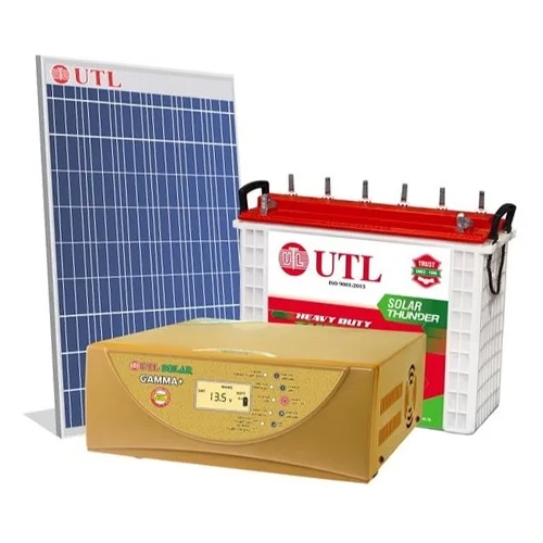 Utl 1 Kw ऑफ ग्रिड सोलर रूफटॉप प्लांट वारंटी: हाँ