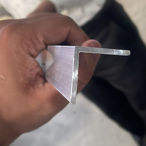 Aluminium L Shape Angle - Color: Silver