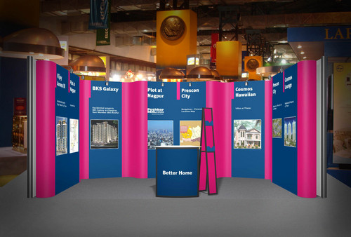 मॉड्यूलर प्रदर्शनी प्रदर्शन