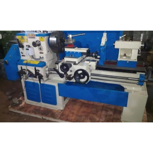 Green 6 Feet Heavy Duty Lathe Machine