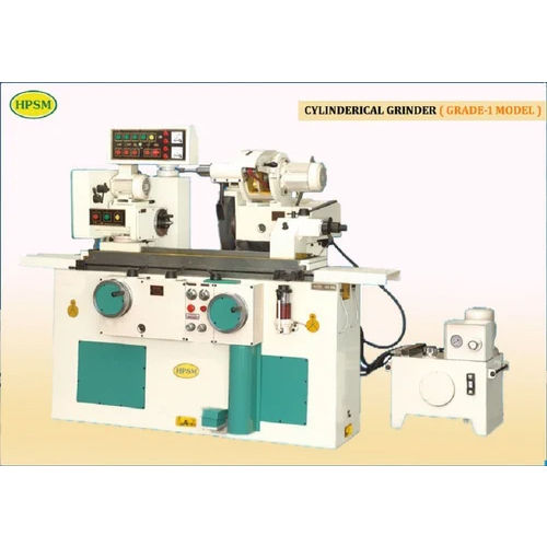 White Cylindrical Grinder Machine