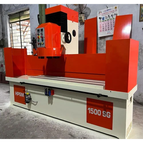 Red Vertical Head Surface Grinder