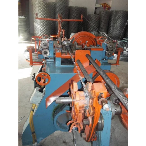 लाल कांटेदार तार बनाने की मशीन