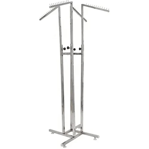 सिल्वर फोरवे हैंगर स्टैंड