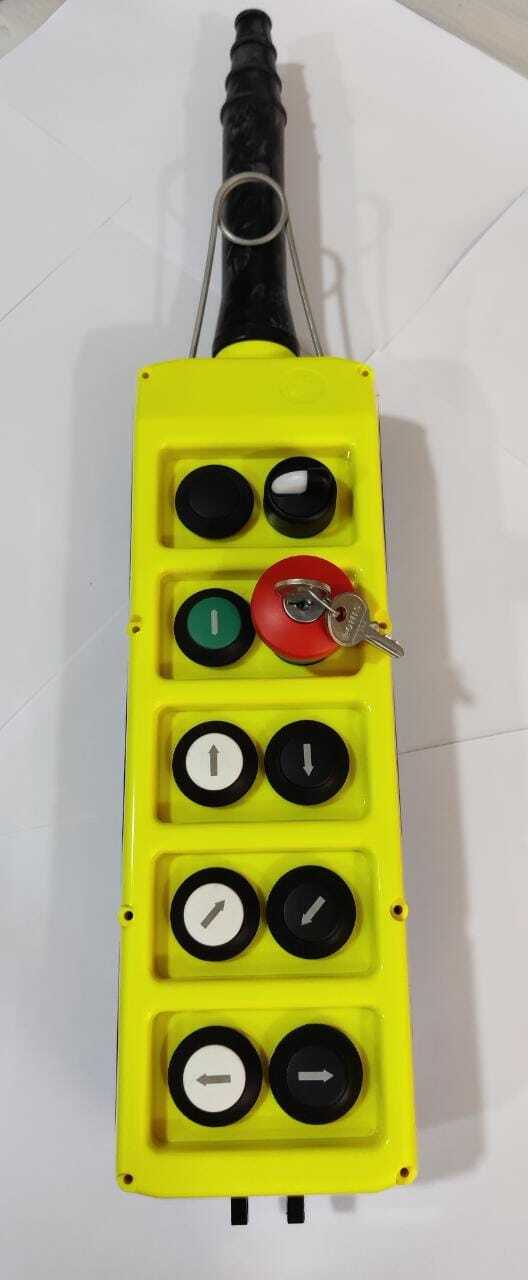 Yellow Black Double Row Pendant Station