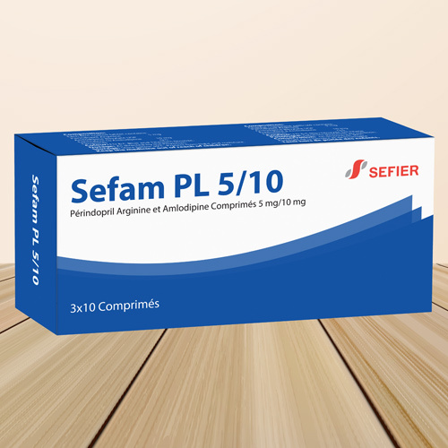 Sefam Perindopril Arginine And Amlodipine Tablets 5 Mg-10 Mg General Medicines