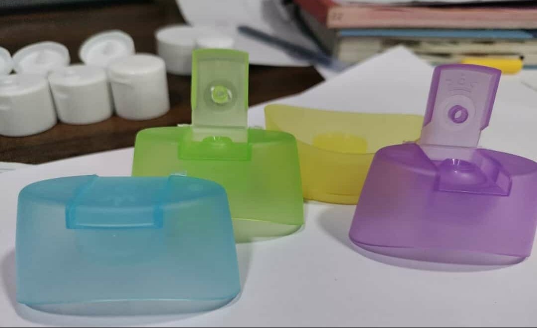 19mm Oval Flip Top Cap - Plastic Material, 19mm Size | Versatile Flip Top Cap For Shampoo, Hair Oil, And Talcum Powder Bottles