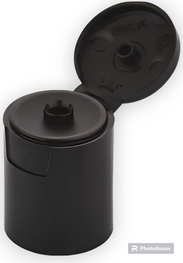 24mm Flip Top Cap - Plastic Material, Short, Long & Extra Long Sizes | Ideal For Bottle Usage, Versatile Flip Top Design