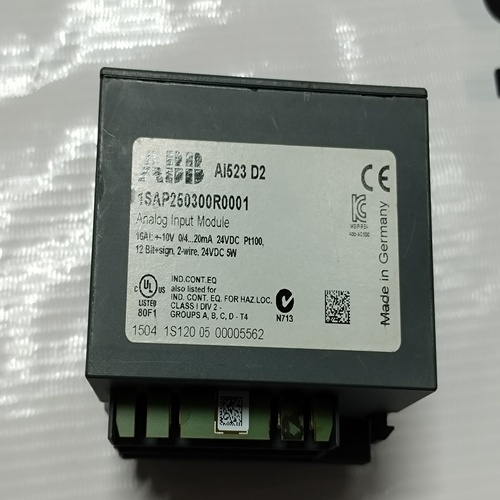 Abb Ai523 D2 1sap250300r0001 Plc Module