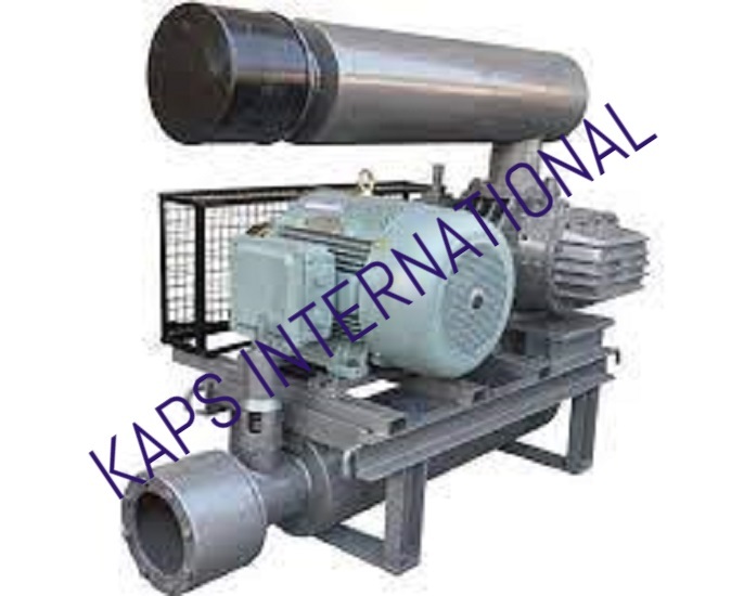 Blue Automatic Batching Plant Cement Feeding Blowers