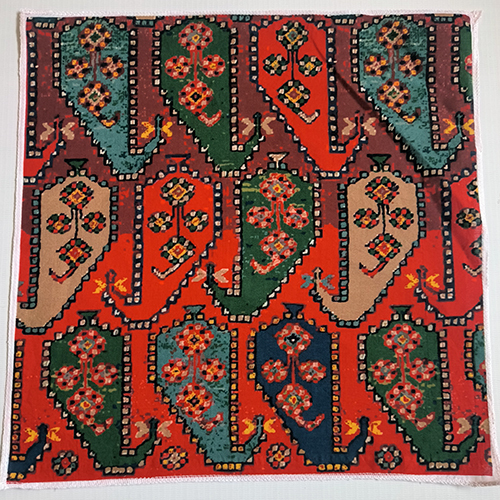 Abstract Printed Fabric - Cotton, As Per Requirement Meter (M) | Washable, Multicolor, Ideal For Garment Industries