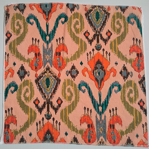 Abstract Printed Fabric - Cotton, As Per Requirement Meter (M) | Washable, Multicolor, Ideal For Garment Industries