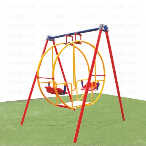Outdoor Family Swing - Material: Iron