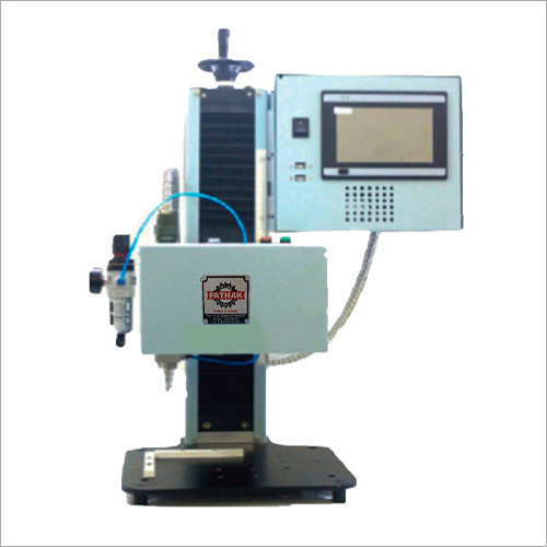 Dot Peen Marking Display Machine - Marking Area 150x120 mm, Accuracy 0.001 mm | Permanent Engraving for Metal, Plastic & More, Touch Screen Operation