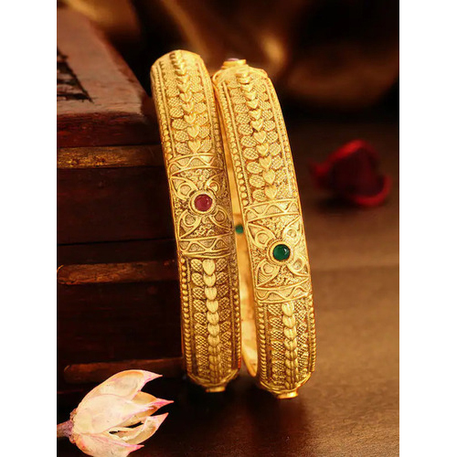 Golden Ladies Gold Bangles