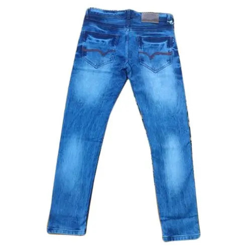 Blue Mens Lightweight Denim Jeans