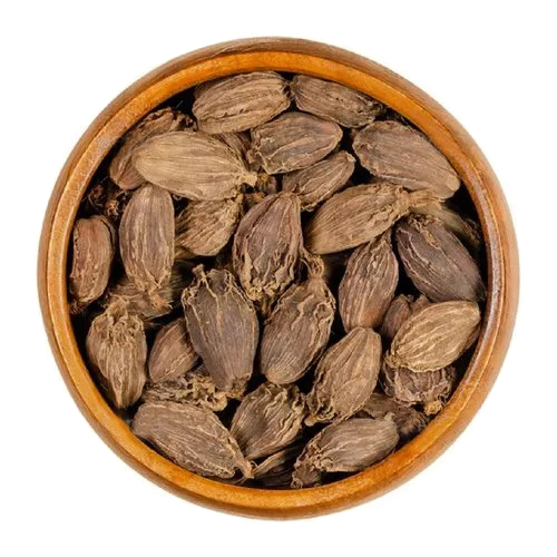 Brown Dried Whole Black Cardamom