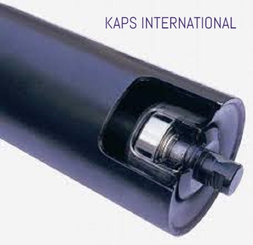 Black Batching Plant Rollers For Belt Conveyors