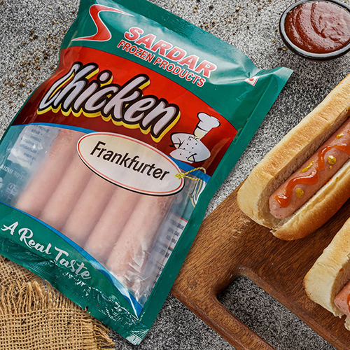 Chicken Frankfurter Packaging: Vacuum Pack