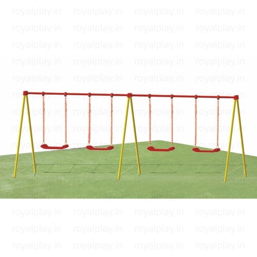 Playground Swing - Color: Red  Yellow