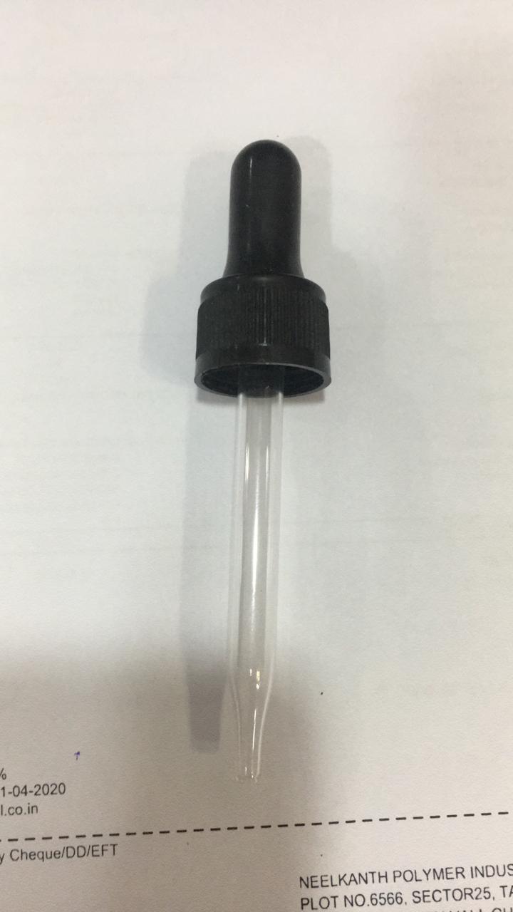 Pharma Rubber Dropper - Ash %: Less Than 3%