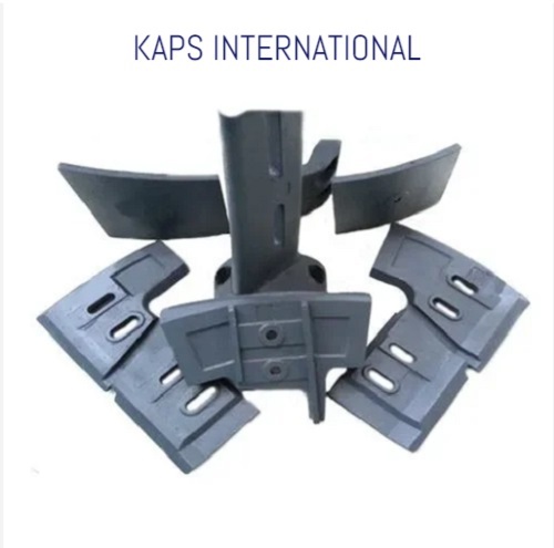 Black Batching Plant Mixer Spares