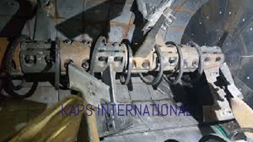 Black Batching Plant Mixer Spares