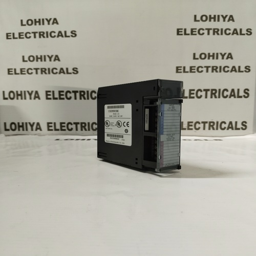 Ge Fanuc Ic693mdr390c Dc Input/output Relay Module - Durable Relay Module, Designed For Reliable Input/output Operations In Industrial Automation Systems