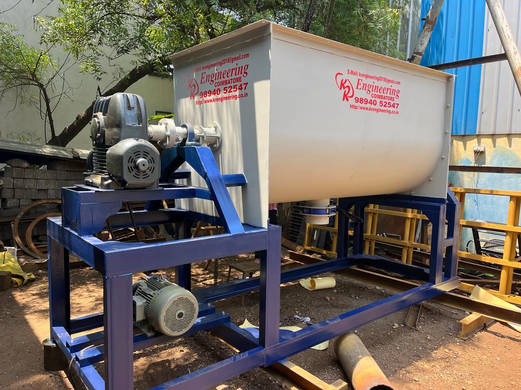 Ms Steel Feed Mixing Machine
